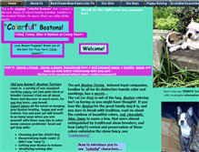 Tablet Screenshot of colorfulbostons.com